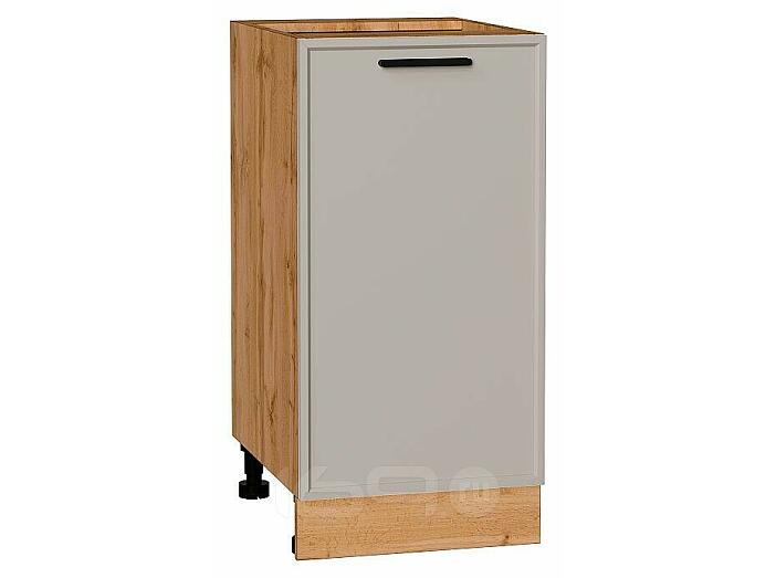 Шкаф нижний с 1-ой дверцей Фрейм Clay Silk/Дуб Вотан 816*400*484