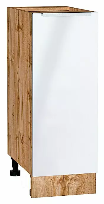 Шкаф нижний с 1-ой дверцей Фьюжн Angel Дуб Вотан 816*300*480