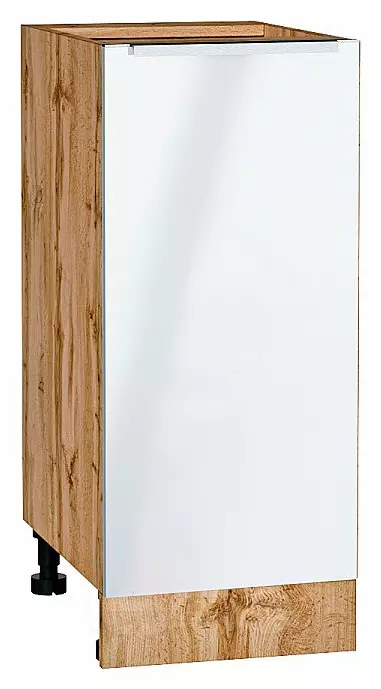 Шкаф нижний с 1-ой дверцей Фьюжн Angel Дуб Вотан 816*350*480