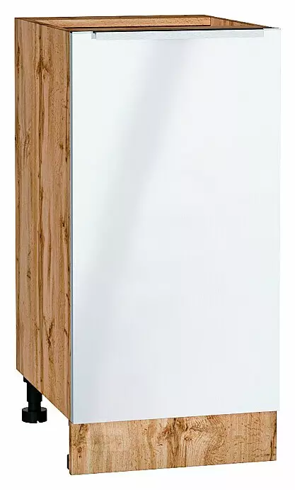 Шкаф нижний с 1-ой дверцей Фьюжн Angel Дуб Вотан 816*400*480