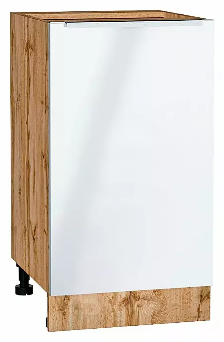 Шкаф нижний с 1-ой дверцей Фьюжн Angel Дуб Вотан 816*450*480