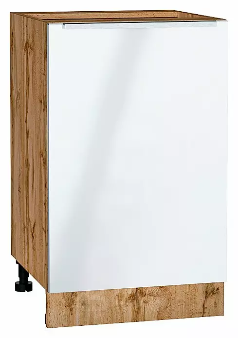 Шкаф нижний с 1-ой дверцей Фьюжн Angel Дуб Вотан 816*500*480