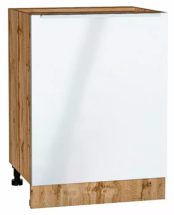 Шкаф нижний с 1-ой дверцей Фьюжн Angel Дуб Вотан 816*600*480