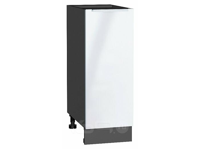 Шкаф нижний с 1-ой дверцей Фьюжн Angel Graphite 816*300*480