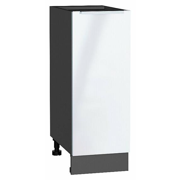 Шкаф нижний с 1-ой дверцей Фьюжн Angel Graphite 816*300*480