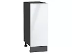 Шкаф нижний с 1-ой дверцей Фьюжн Angel Graphite 816*300*480