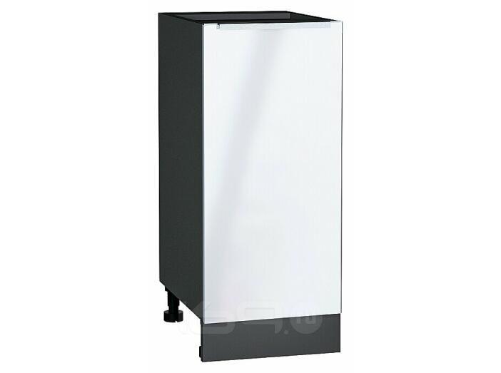 Шкаф нижний с 1-ой дверцей Фьюжн Angel Graphite 816*350*480