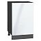 Шкаф нижний с 1-ой дверцей Фьюжн Angel Graphite 816*500*480 Шкаф нижний с 1-ой дверцей Фьюжн Angel Graphite 816*500*480