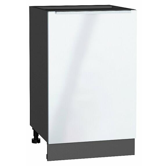 Шкаф нижний с 1-ой дверцей Фьюжн Angel Graphite 816*500*480