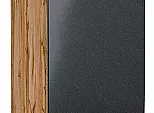 Шкаф нижний с 1-ой дверцей Фьюжн Anthracite Дуб Вотан 816*300*480