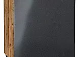 Шкаф нижний с 1-ой дверцей Фьюжн Anthracite Дуб Вотан 816*600*480