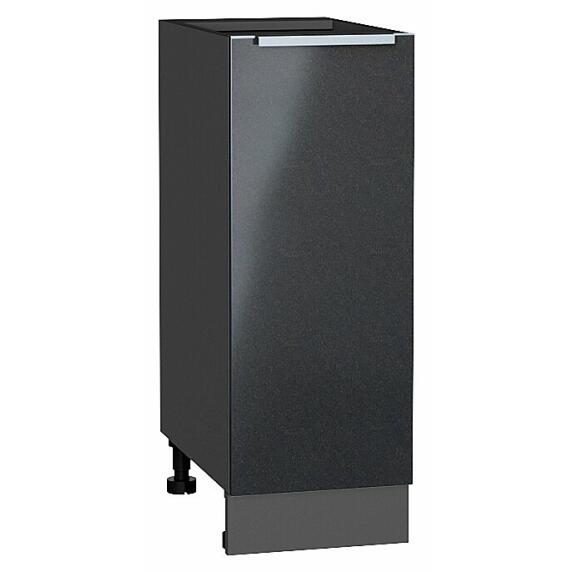 Шкаф нижний с 1-ой дверцей Фьюжн Anthracite Graphite 816*300*480