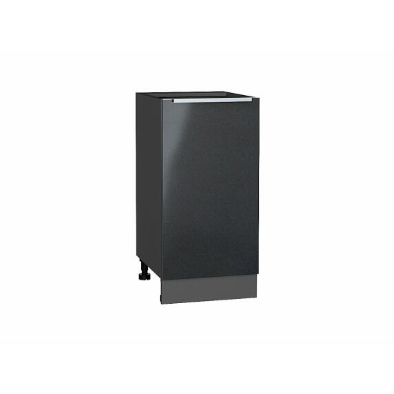Шкаф нижний с 1-ой дверцей Фьюжн Anthracite Graphite 816*400*480