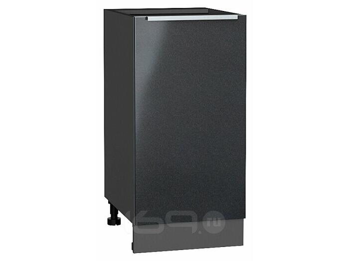 Шкаф нижний с 1-ой дверцей Фьюжн Anthracite Graphite 816*400*480