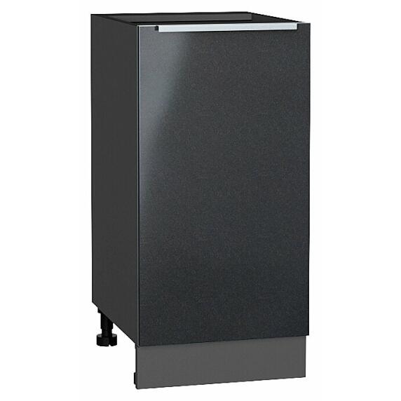 Шкаф нижний с 1-ой дверцей Фьюжн Anthracite Graphite 816*400*480