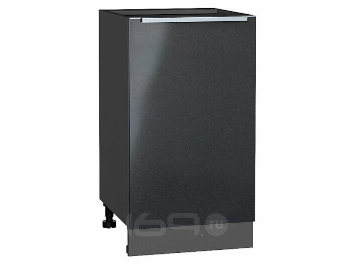 Шкаф нижний с 1-ой дверцей Фьюжн Anthracite Graphite 816*450*480