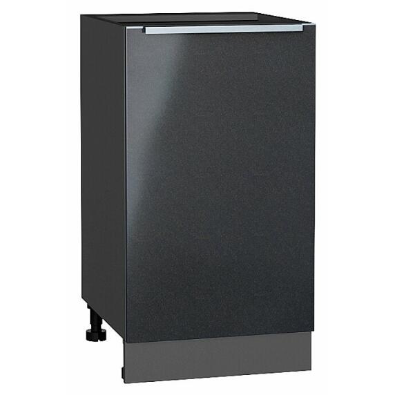 Шкаф нижний с 1-ой дверцей Фьюжн Anthracite Graphite 816*450*480