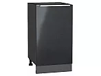 Шкаф нижний с 1-ой дверцей Фьюжн Anthracite Graphite 816*450*480