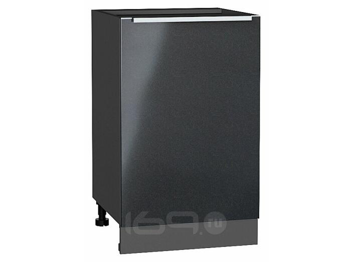 Шкаф нижний с 1-ой дверцей Фьюжн Anthracite Graphite 816*500*480