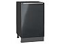 Шкаф нижний с 1-ой дверцей Фьюжн Anthracite Graphite 816*500*480