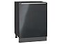 Шкаф нижний с 1-ой дверцей Фьюжн Anthracite Graphite 816*600*480