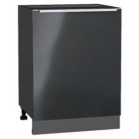 Шкаф нижний с 1-ой дверцей Фьюжн Anthracite Graphite 816*600*480