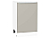 Шкаф нижний с 1-ой дверцей Фьюжн Clay Silk/Белый 816*500*480
