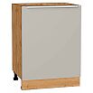 Шкаф нижний с 1-ой дверцей Фьюжн Clay Silk/Дуб Вотан 816*600*480