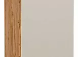 Шкаф нижний с 1-ой дверцей Фьюжн Cream Silk/Дуб Вотан 816*350*480