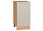 Шкаф нижний с 1-ой дверцей Фьюжн Cream Silk/Дуб Вотан 816*400*480