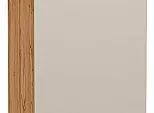 Шкаф нижний с 1-ой дверцей Фьюжн Cream Silk/Дуб Вотан 816*450*480