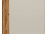 Шкаф нижний с 1-ой дверцей Фьюжн Cream Silk/Дуб Вотан 816*500*480
