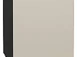 Шкаф нижний с 1-ой дверцей Фьюжн Cream Silk/Graphite 816*600*480