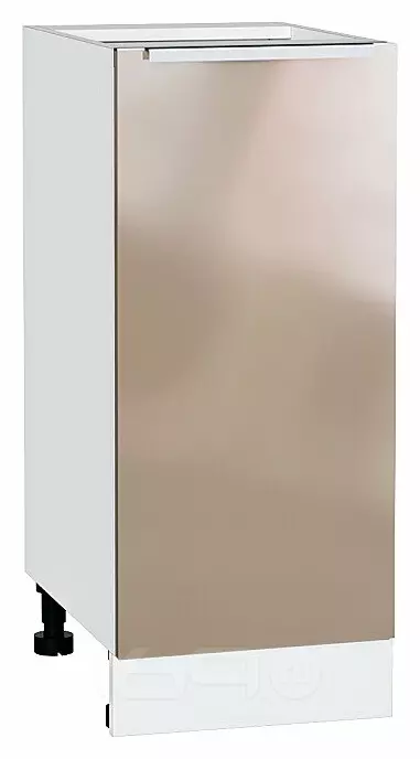 Шкаф нижний с 1-ой дверцей Фьюжн Gallant Белый 816*350*480