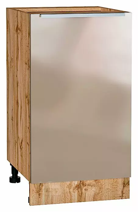 Шкаф нижний с 1-ой дверцей Фьюжн Gallant Дуб Вотан 816*450*480