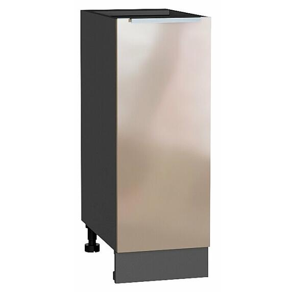 Шкаф нижний с 1-ой дверцей Фьюжн Gallant Graphite 816*300*480