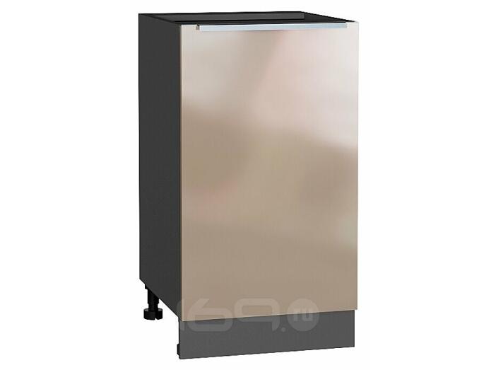Шкаф нижний с 1-ой дверцей Фьюжн Gallant Graphite 816*450*480