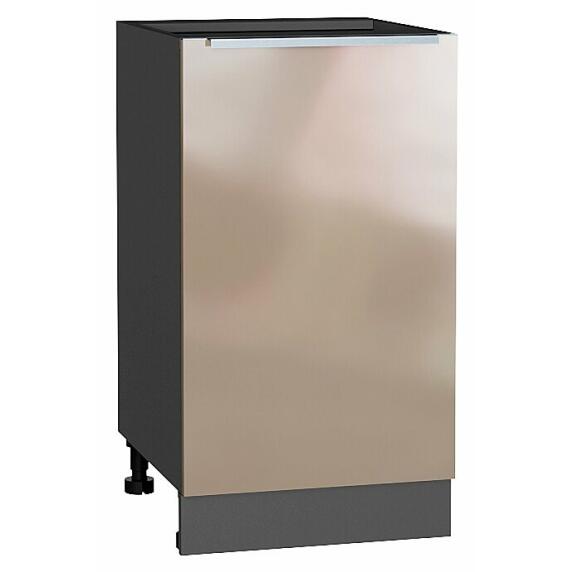 Шкаф нижний с 1-ой дверцей Фьюжн Gallant Graphite 816*450*480