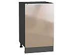 Шкаф нижний с 1-ой дверцей Фьюжн Gallant Graphite 816*500*480