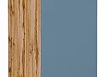 Шкаф нижний с 1-ой дверцей Фьюжн Silky Blue Дуб Вотан 816*200*480
