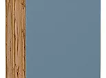 Шкаф нижний с 1-ой дверцей Фьюжн Silky Blue Дуб Вотан 816*400*480