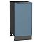 Шкаф нижний с 1-ой дверцей Фьюжн Silky Blue Graphite 816*400*480 Шкаф нижний с 1-ой дверцей Фьюжн Silky Blue Graphite 816*400*480