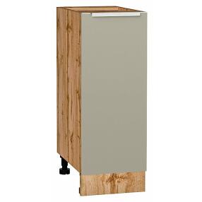 Шкаф нижний с 1-ой дверцей Фьюжн Silky Grey Дуб Вотан 816*300*480