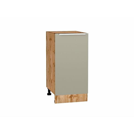 Шкаф нижний с 1-ой дверцей Фьюжн Silky Grey Дуб Вотан 816*400*480