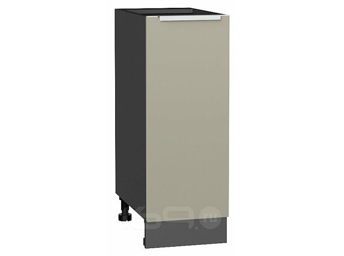 Шкаф нижний с 1-ой дверцей Фьюжн Silky Grey Graphite 816*300*480