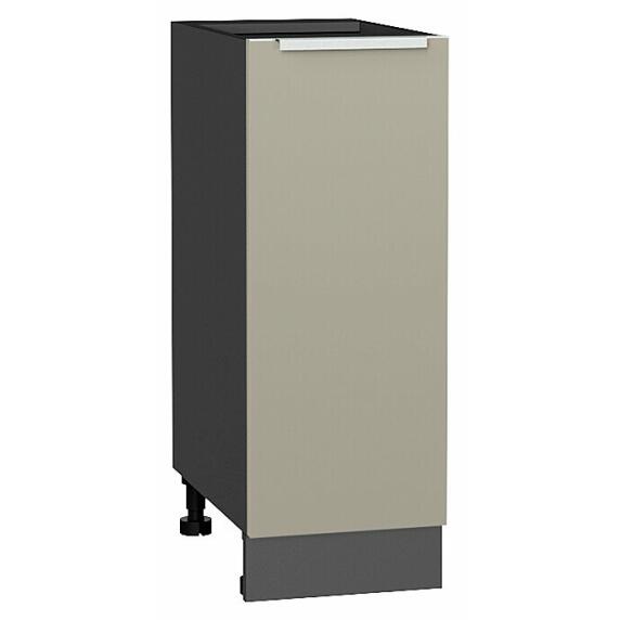 Шкаф нижний с 1-ой дверцей Фьюжн Silky Grey Graphite 816*300*480
