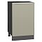 Шкаф нижний с 1-ой дверцей Фьюжн Silky Grey Graphite 816*500*480 Шкаф нижний с 1-ой дверцей Фьюжн Silky Grey Graphite 816*500*480