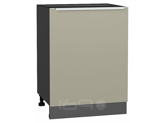 Шкаф нижний с 1-ой дверцей Фьюжн Silky Grey Graphite 816*600*480