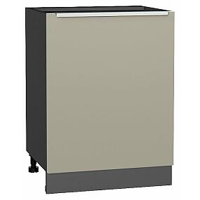 Шкаф нижний с 1-ой дверцей Фьюжн Silky Grey Graphite 816*600*480