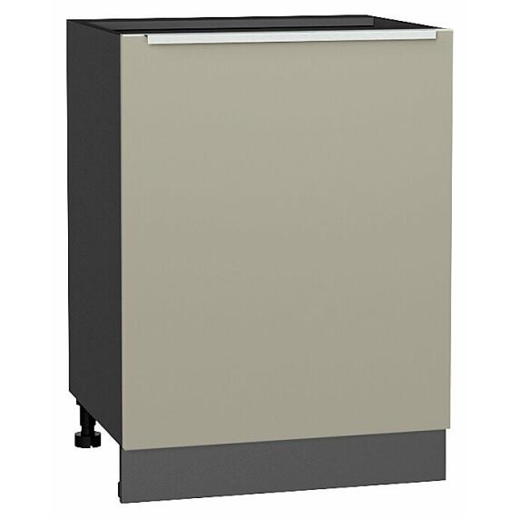 Шкаф нижний с 1-ой дверцей Фьюжн Silky Grey Graphite 816*600*480